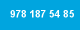 978 187 54 85